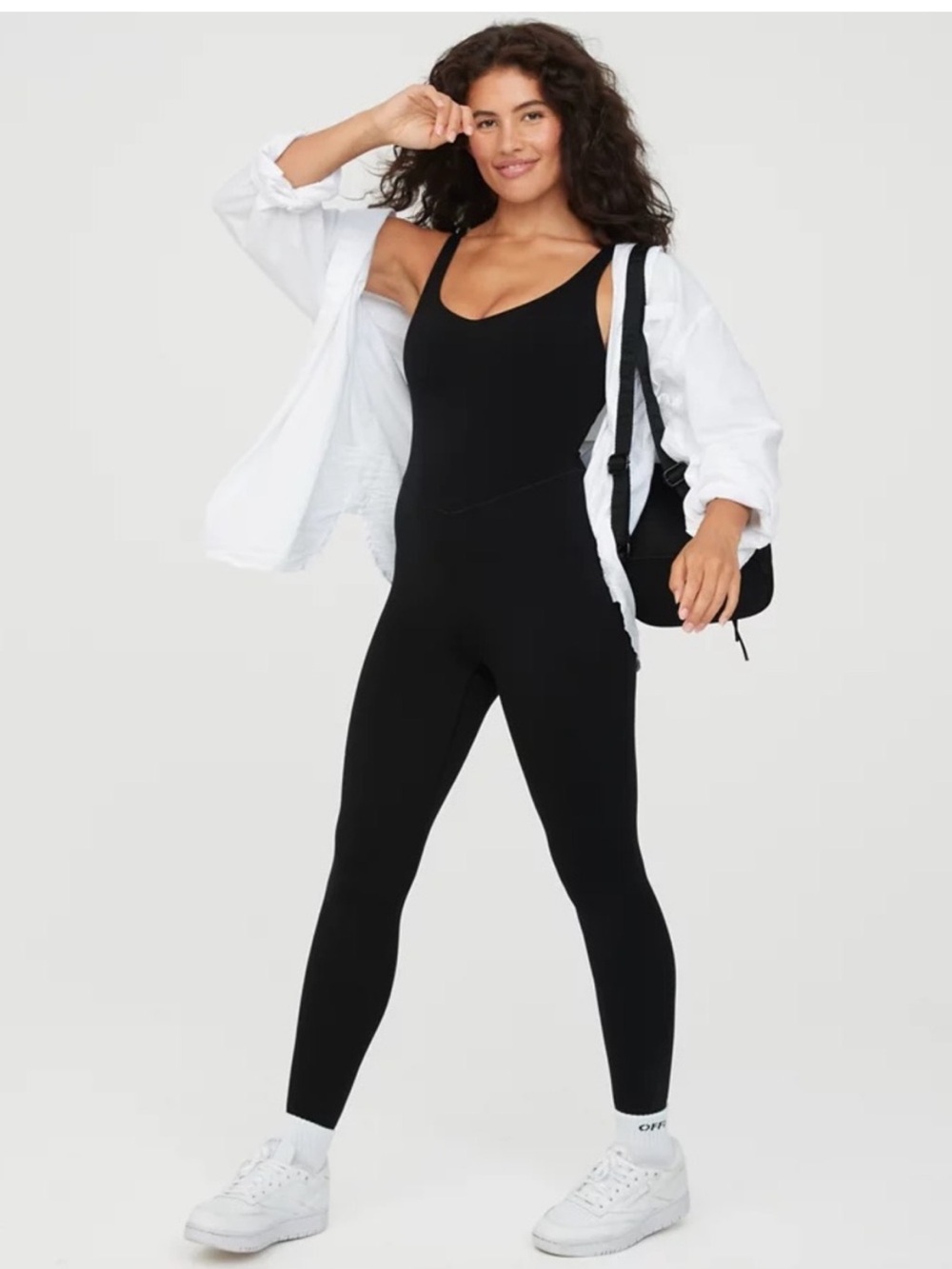 OFFLINE By Aerie Real Me Low Key Legging Jumpsuit